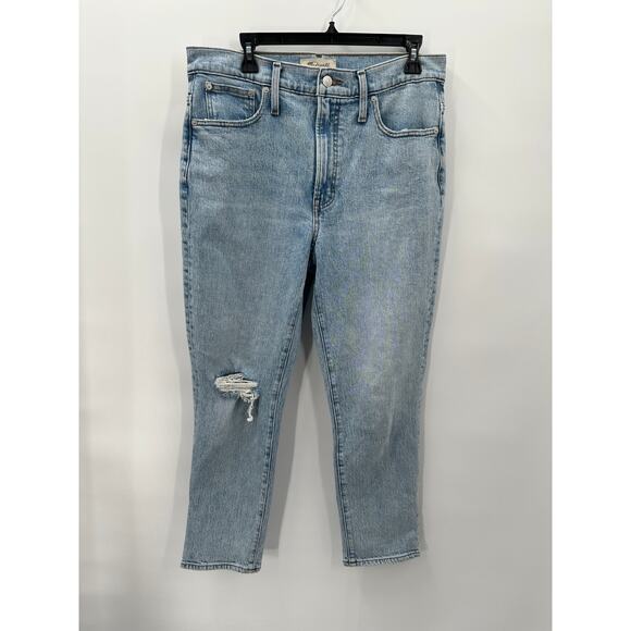 MADEWELL The Perfect Vintage Crop Jean in Sudbury Wash NF086 // 30 - Picture 3 of 15